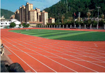 13mm Polyurethane Synthetic Rubber Running Track Epdm Jogging Track UV Resistance