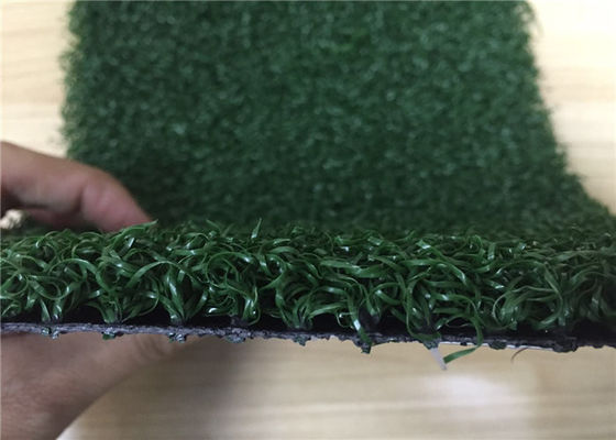 leisure artificial grass garden decoration 15mm for golf putting green,net shape yarn,dark green,high density 8800d