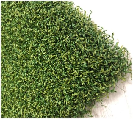 6 Metre Wide Golf Putting Artificial Grass Turf Lawn For Gate Ball Curly 15mm PE Curly