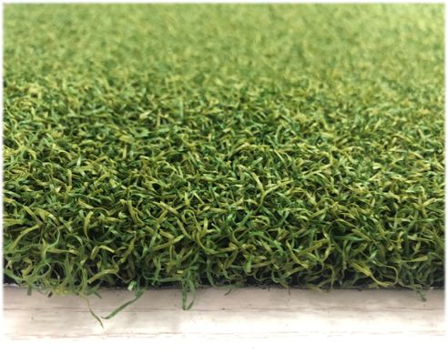 6 Metre Wide Golf Putting Artificial Grass Turf Lawn For Gate Ball Curly 15mm PE Curly