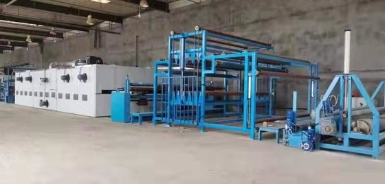 la linea di produzione artificiale della macchina di fabbricazione dell'erba indietro incolla l'essiccazione ricoprente